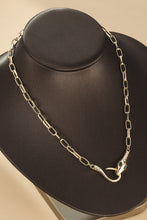 Load image into Gallery viewer, Gold Snake Design Rhinestone Decor Plated Chain Necklace
