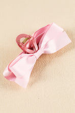 Load image into Gallery viewer, White Solid Color Ribbon Bow Decor Hair Clip
