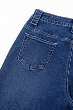 Load image into Gallery viewer, Sail Blue Wide Leg Pocketed High Waist Jeans
