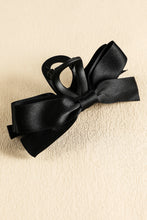 Load image into Gallery viewer, White Solid Color Ribbon Bow Decor Hair Clip
